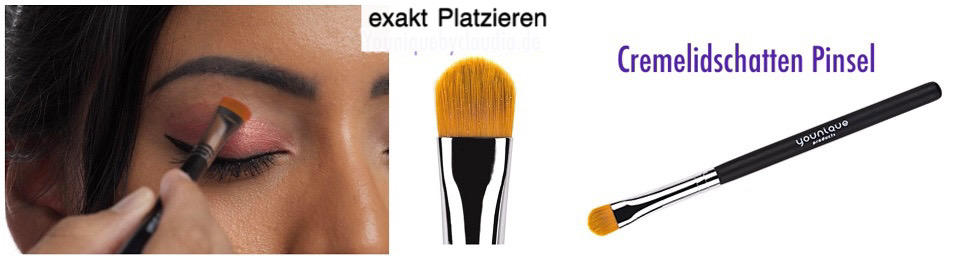 Younique Cremelidschattenpinsel vegan Erfahrung 