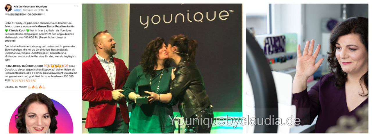 Younique Wertschätzung und Verdienstmöglichkeiten 