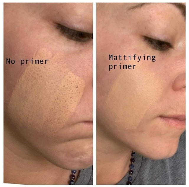 Younique mattierender Primer Vorteile makellose Haut