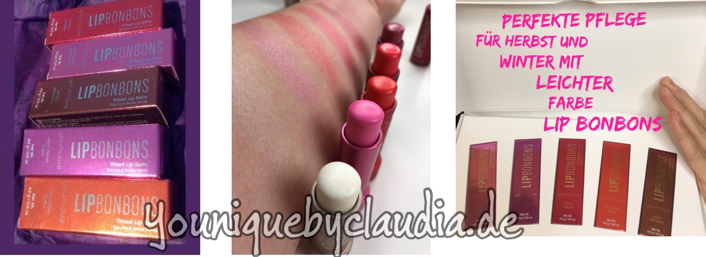 Lip Bonbon Younique Swatch 5