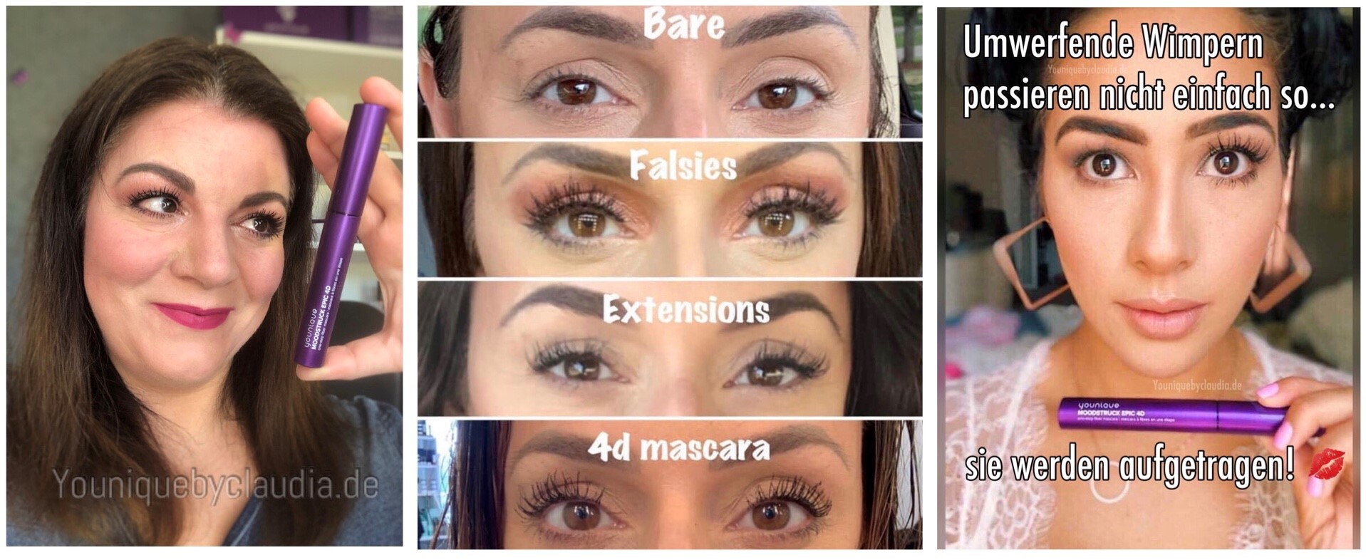 Younique 4d Mascara statt Falsies