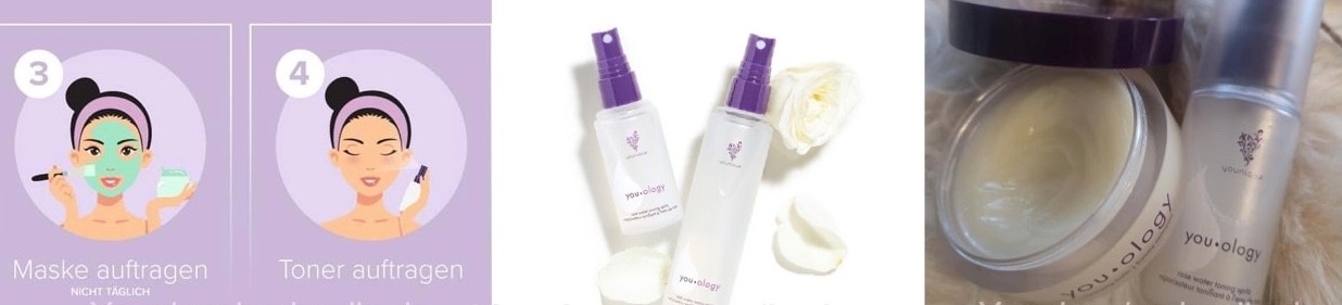 Younique Youology Systempflege rosenwasser