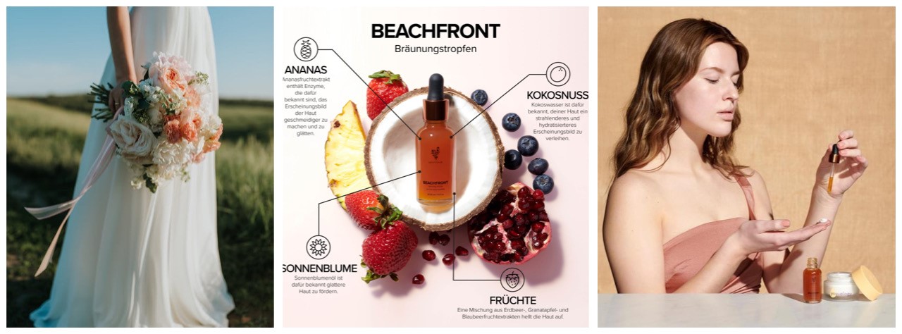 Younique Beachfront Selbstbräuner Hochzeitskleid Tanning Drops Erfahrungsbericht Tipps und Tricks