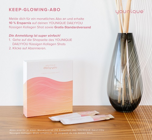 Younique Daily You Kollagen Abo kündigen Infos