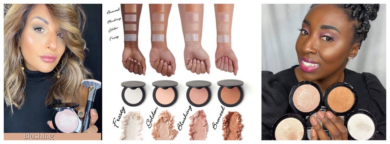 Younique Touch Fusion Highligher Swatches Farbübersicht und Anwendung