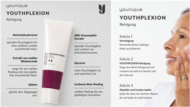 Younique Youthplexion Reinigung Inhaltsstoffe